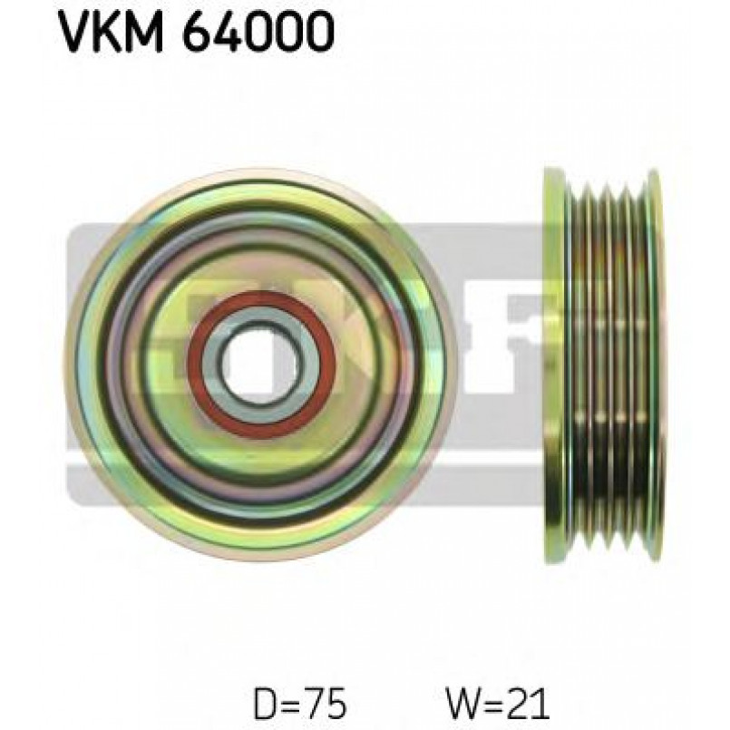 VKM 64000 SKF Ролик модуля натягувача ременя